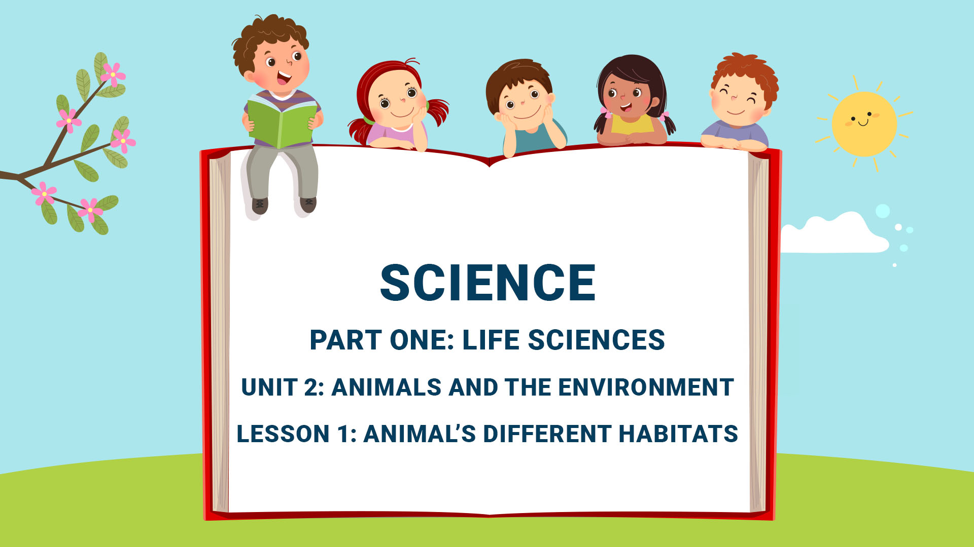 Part One: Life Sciences - Unit 2: Lesson 1: Animal’s different habitats